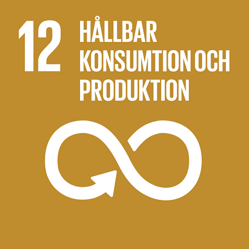 Logotyp mål 12, hållbar konsumtion