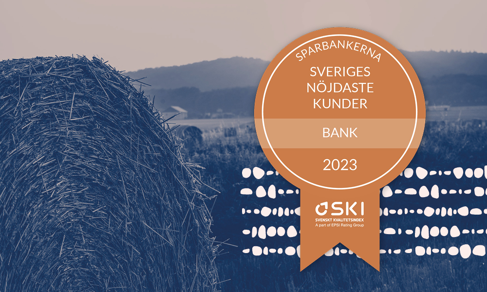 SKI:s emblem i guld för Sveriges nöjdaste bankkunder